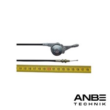 Gashebel L1250mm mit Seilzug