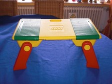 LEGO Spieltisch mit Aufbewahrung gelb grün rot - Tisch zusammenklappbar - Wow !