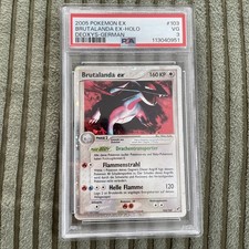 Pokemon Karte Brutalanda ex 103/107 – EX Deoxys – Deutsch PSA 3