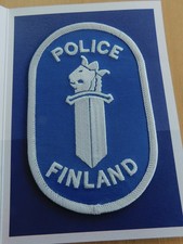 Ärmelabzeichen Polizei Finnland