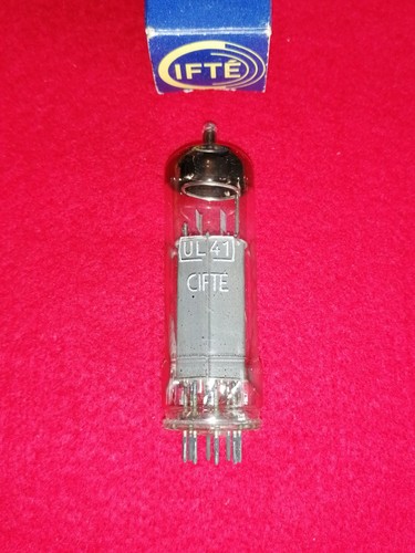 Ul41 cifte neuwertig röhre - ul41,