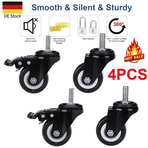 Set stück transportrollen - set, 4