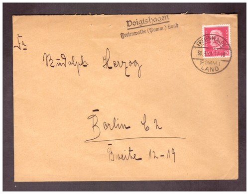 Brief nach berlin aus - nach,