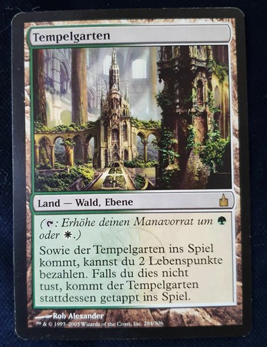Magic the gathering temple - the,