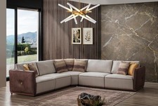 Luxus Ecksofa Sofas L-Form