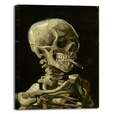 Van Gogh Skelett Design Bild