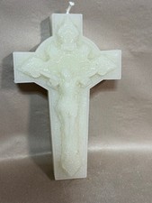 dekorative Kerze Jesus Kreuz