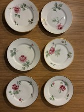 6er Set Antike Dessertteller