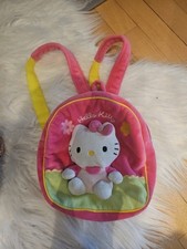Kleinkind Kindergarten kleiner Rucksack Plüsch Hello Kitty Tasche Sehr Schön 