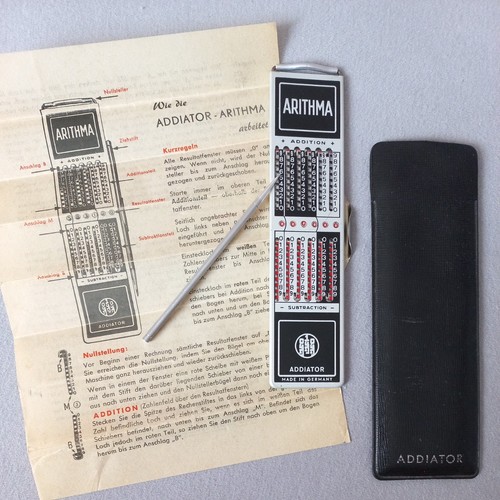 Addiator arithma - addiator,