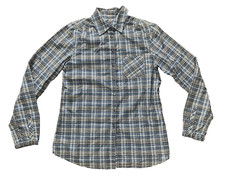 schöne ROSSANA DIVA Hemdbluse, Gr. 40, blau kariert, Damen-Bluse, Top!!#