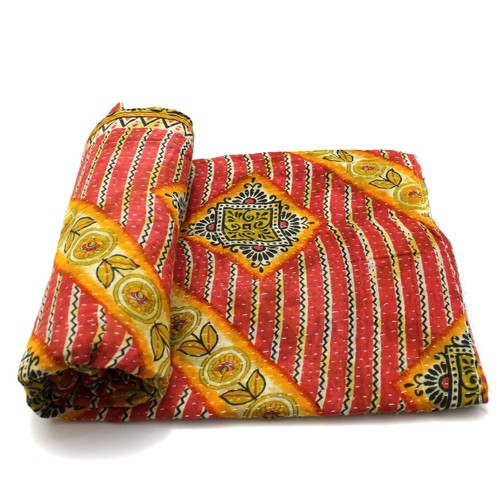Vintage kantha quilt - vintage,