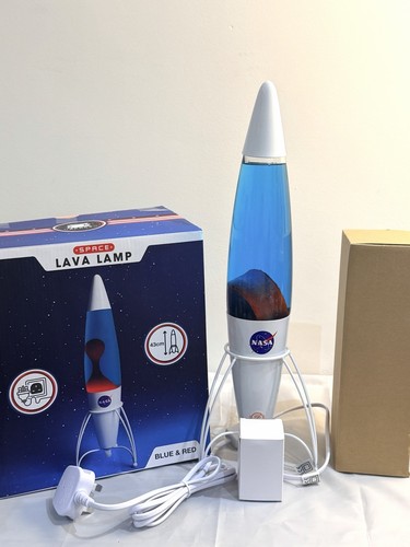 Nasa lavalampe rakete 43cm - nasa,