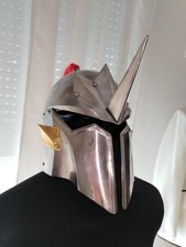 Helm Rüstung mit Federbusch Unikat