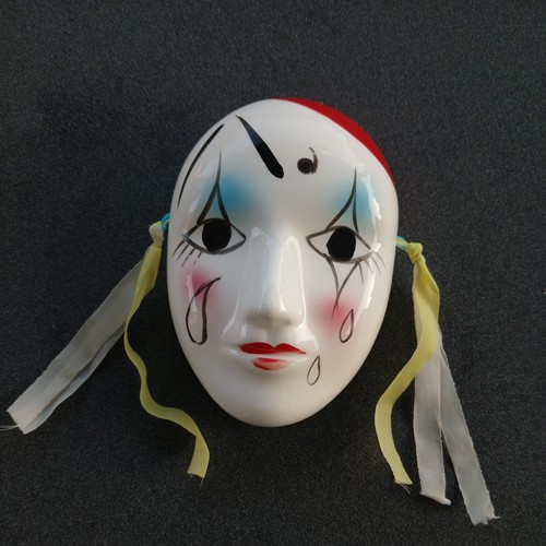 Keramik masken bemalt - masken,