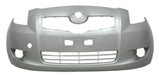 Toyota Yaris 2006-2009 Frontstoßstange lackiert 1F8 Granitsilber LAGERWARE