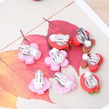  8 stücke Nette Kinder Clip-on Ohrringe Mädchen Ohrclip Dekorationen Party