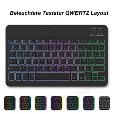 QWERTZ Beleuchtet Tastatur