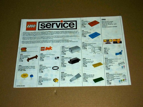 älter lego service - service, prospekt
