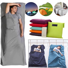 Hüttenschlafsack Ultra leicht, Reiseschlafsack Schlafsack Inlett für Backpacking