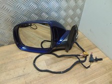 VW Touareg 7L Facelift Außenspiegel Spiegel links LD5Q Blau anklappbar Totwinkel