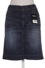 s.Oliver Rock Damen Damenrock Gr. EU 38 Baumwolle Marineblau #xlo3nnm