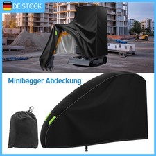 420D Wasserdichte Vollabdeckung UV-Schutz Frostschutz für Mini Bagger 1800+kg
