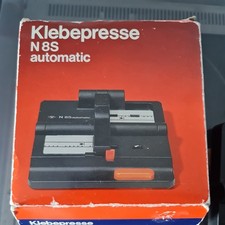 N8 S automatic Agfa Klebepresse mit Bedienungsanleitung