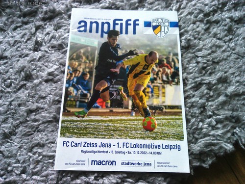 Programm carl zeiss jena - , fc