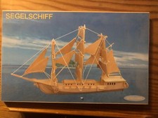Segelschiff Holz Bausatz, 3D- Puzzle, neu, OVP