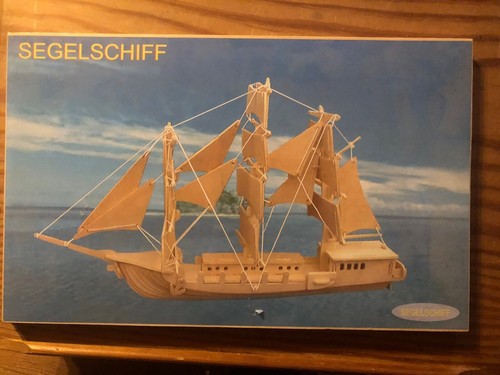Segelschiff holz bausatz - segelschiff,