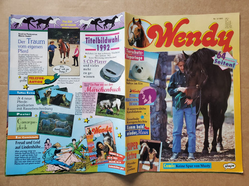 Wendy pferde comic heft - wendy,