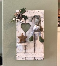 Fensterladen Wandregal Regal