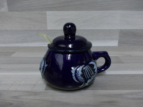 Art deco senftopfchen mit - senftopfchen,