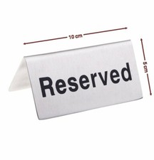 Restaurant Tisch Reserviert