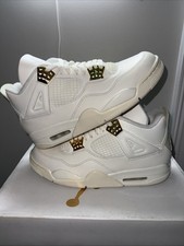 Jordan 4 Gold Metallic Size
