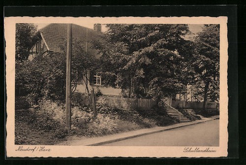 Neudorf harz ansichtskarte - neudorf, /harz,