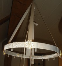 @ IKEA Deko-KRANZ mit elektr. BELEUCHTUNG - 45cm @