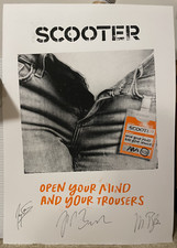 Scooter original autogramm - scooter,