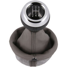 Schaltknauf + Schaltsack mit Rahmen passend für Mini Cooper R50 R52 R53  | grau