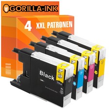 4 Patronen XXL für Brother