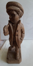 Holzfigur Der Wanderer Wandersmann Landstreicher Wanderbursche