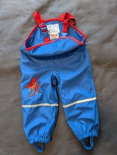 Regenoverall 86/92 Matschhose blau von Marvel
