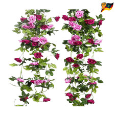 künstliche hängende rosen