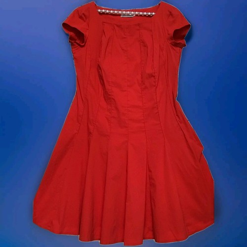 Fox kleid xl kirschrot - "fox's",