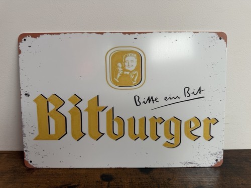 Blechschild bitburger bier - blechschild,