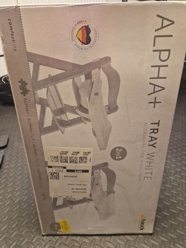 Alpha tray white - white, hauck