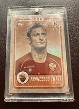 TOPPS Platinum UCC Jamal Musiala Curated Set Francesco Totti ICONS (AS Roma) /5