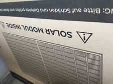 2x Solakon Photovoltaik Solarmodul + trafo/wechselrichter