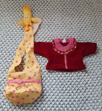 Baby Chou Chou Jacke + Bauchtrage für Puppe 48cm